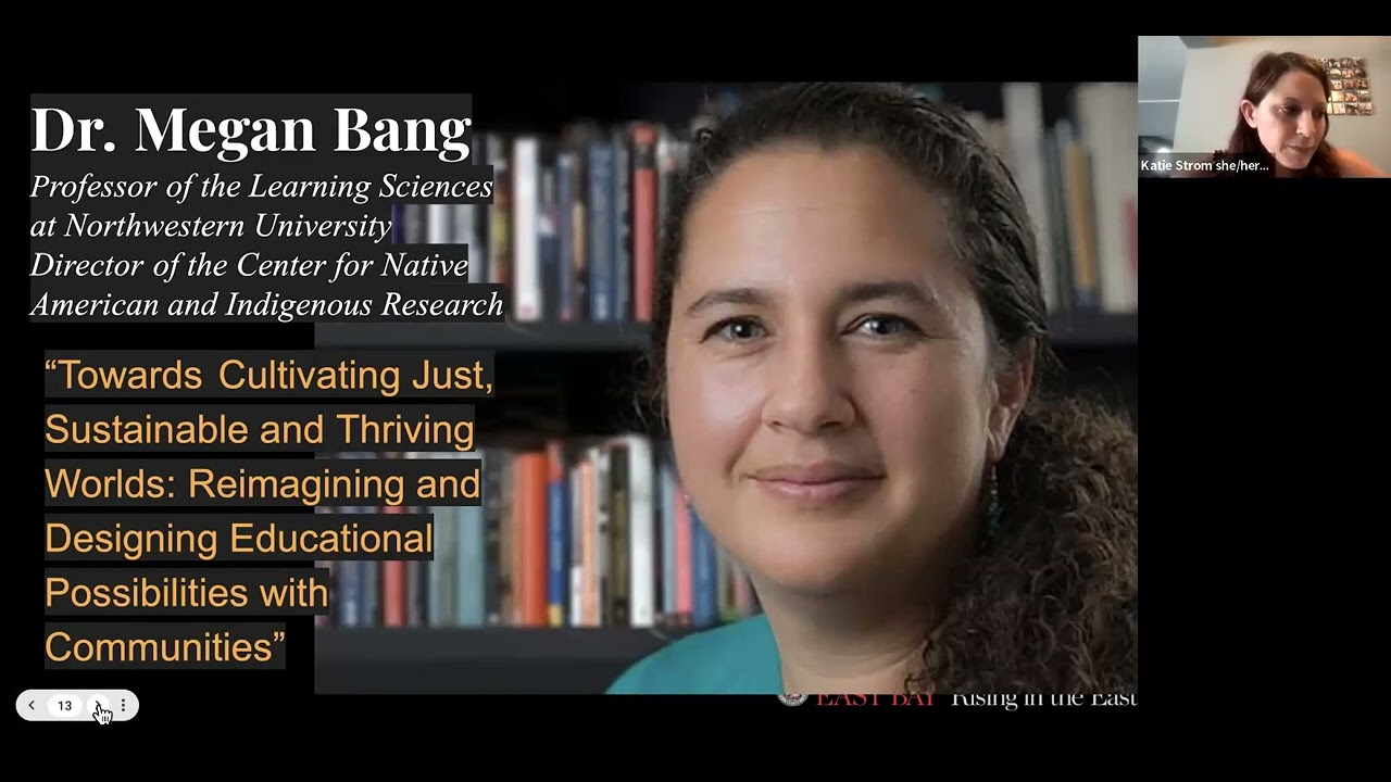 YouTube Video Thumb Towards Cultivating Just, Sustainable and Thriving Worlds: Reimagining and Designing Educational Possibilities with Communities