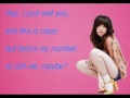 Carly Rae Jepsen – Call Me Maybe