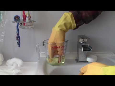 video-linktoworks-Easy way to clean black mould mold from silicone...