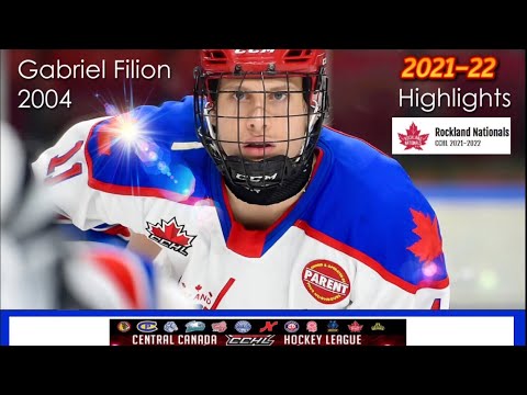 Gabriel Filion 2021-22 Highlights Junior A CCHL