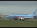 doncaster airport  uk  oasis hong kong b747 400