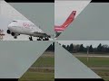 doncaster airport  uk  oasis hong kong b747 400
