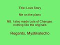 Love story theme (cover song) - piano Love story theme (cover song) - piano