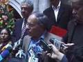 Evo Morales recibe a Tomas Hirsch y a Luis Ammann
