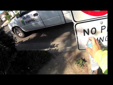 how to remove aerosol spray paint