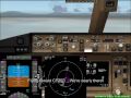 (FS2004) 777-200ER Landing Jakarta ILS 25R