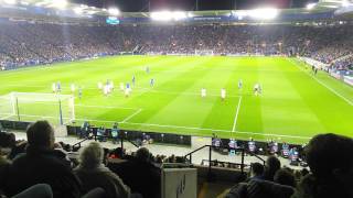 Wes Morgan Scores versus Sevilla 1-0 on the night 2-2 Agg, Albrighton makes it 2-0 and City progress