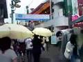雨の原宿竹下通り
