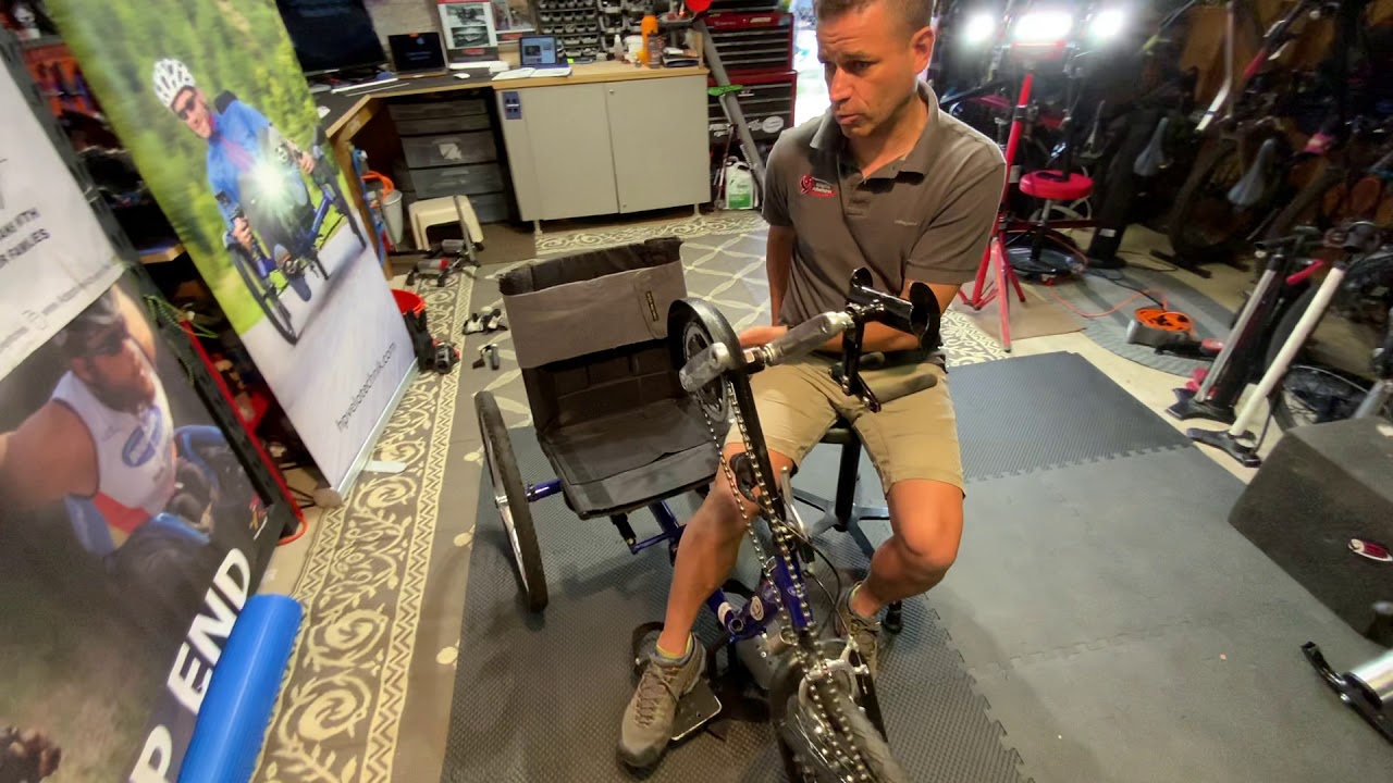 Wheelchair to Bike Self Transfer or Assisted Transfers