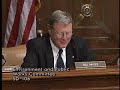 Inhofe Statement at EPW Hearing: Vice President Al Gore's