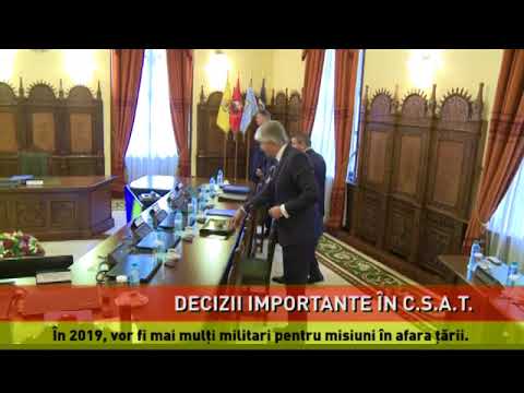 Roșia Montană și militarii români în misiuni externe, la CSAT