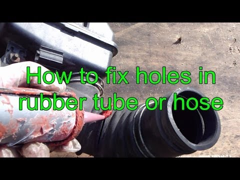 how to repair rubber