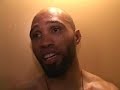 Ishe Smith after defeating Pawel Wolak Ishe Smith after defeating Pawel Wolak