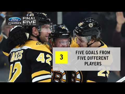Video: Ford F-150 Final Five Facts: B's Crush Blues With Strong Third Period