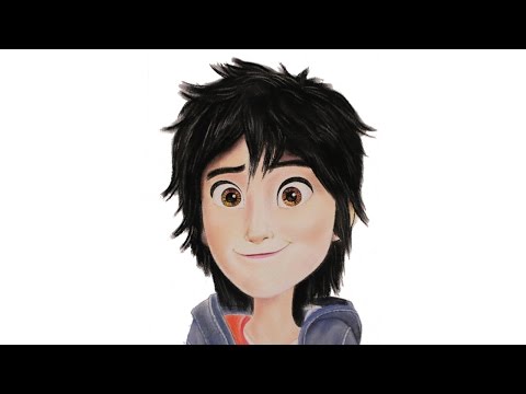 how to draw hiro hamada