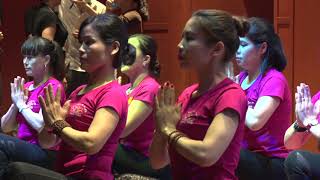 800 người tham gia Gala “Yoga nơi Non thiêng Yên Tử”