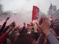 Huldiging FEYENOORD op de Coolsingel opkomst op het bordes Huldiging FEYENOORD op de Coolsingel opkomst op het bordes