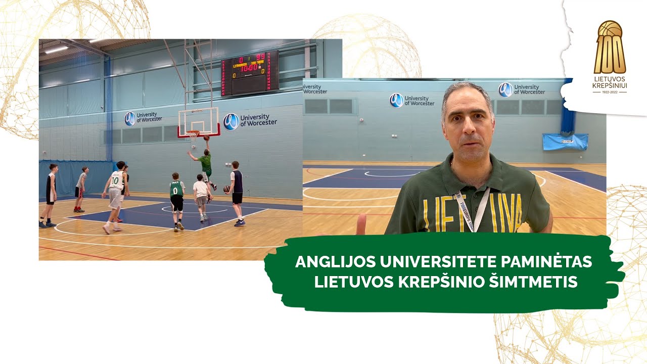 Anglijos universitete paminėtas Lietuvos krepšinio šimtmetis