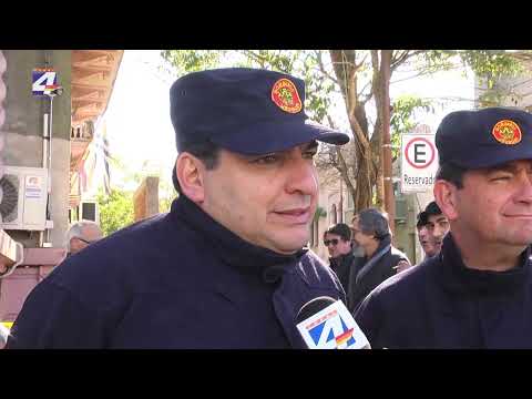 Dirección Nacional de Bomberos refuerza personal para atender la emergencia