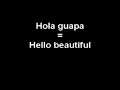 Learn Spanish with Adrian. Lesson A001