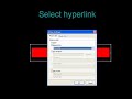 hyperlinking