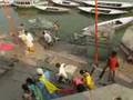 India, Uttar Pradesh, Varanasi, at the Ghats