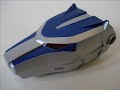 Here is the final review from Hyakjyu Sentai Gaoranger. This is Gaosilver's G Brace Phone!Let's start from the concept. This toy is a perfect example of an identity crisis. It can't decide if it wants to be a phone or a henshin brace...so it's both! Who wears a phone on their wrist anyways??Beyond that, the quality is a major drawback. The G Phone was very innovative and solid...the G Brace Phone seems like a huge leap backwards in comparison in build. It even features the godawful hard rubber brace. If there is any bright side, this is the last appearance of the hard rubber brace as the Hurricane Gyro from Hurricaneger was the first to adopt nylon.On the bright side, this does feature the Gaoranger OP theme song 