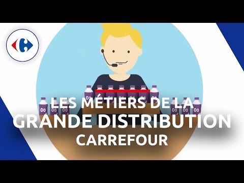 Découvrez les métiers de la grande distribution avec Carrefour