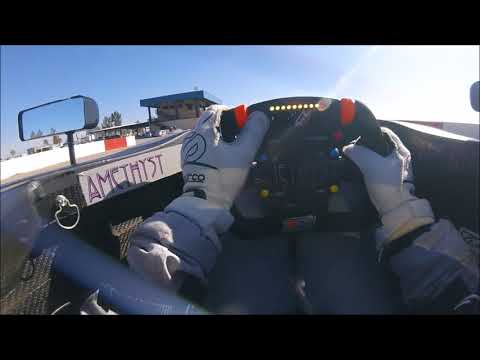 Dakota Dickerson Visor Cam from Buttonwillow Raceway Park Test