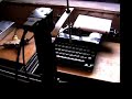 A robot re-enacts the typing of a love letter from Franz Kafka to Felize Bauer, in which Kafka makes reference to typing the letter on a typewriter and expresses the impact the new writing device has on his train of thought.