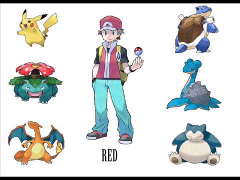 pokemon trainer red