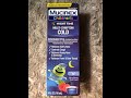 Mucinex Children's Cold And Flu Nighttime Dosage Chart
