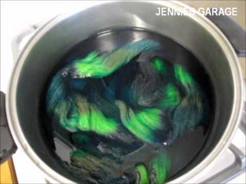 how to dye variegated yarn