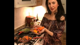Living in Italian: Healthy Sausage & Peppers