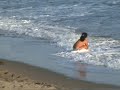 Mi hija peque�a antonella y su dia de palaya en marbella