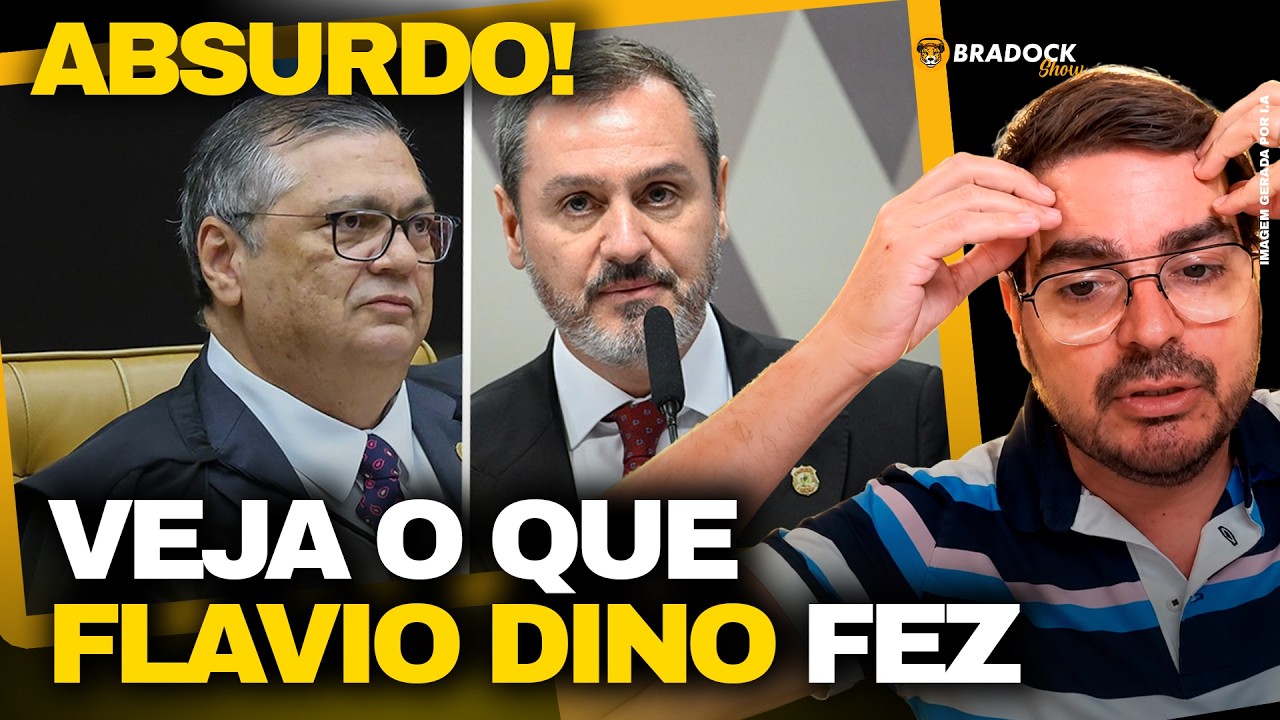 URGENTE: FLÁVIO DINO PASSA DOS LIMITES E TOMA DECISÃO SOBRE A PF