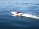 Proboat Blackjack 55 on Lake Travis