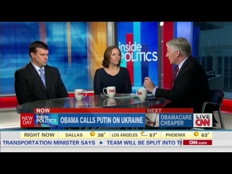 politics - John King, Julie Pace and Jonathan Martin discuss President Obama's recent conversation with Vladimir Putin on Ukraine.