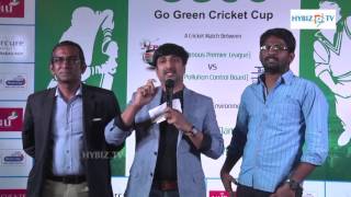 Free Environment from Pollution - Go Green Cricket Cup