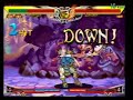 vampire savior nisiken(morrigan) vs shu(bishamon)