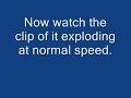 Exploding Gym Ball