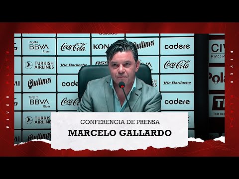 Marcelo Gallardo en conferencia de prensa (21/11/2021)