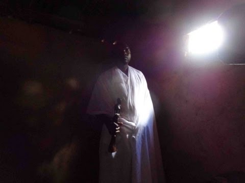 African witch doctor session