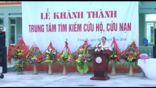 TP Uông Bí: Khánh thành Trung tâm tìm kiếm cứu hộ cứu nạn