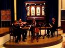 the authentic quartet concert by prague symphony orchestra from czech republic is performed everyday..