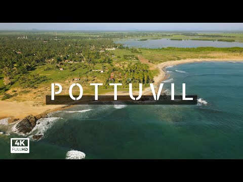 Tropical Beach in Pottuvil - Relaxing Video to Help You Unwind