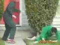 KICKED IN THE NUTTS
