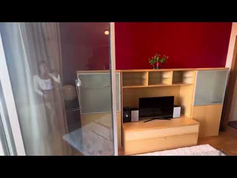 Video Praha, Vinohrady, pronájem krásného zařízeného bytu 1+kk (32m2), s balkónem, rezidence Korunní dvůr