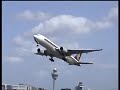 Singapore Airlines 777, KLM MD-11, MAS 747 takeoff Amsterdam