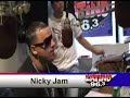 nicky jam at the latino 96 3 studio